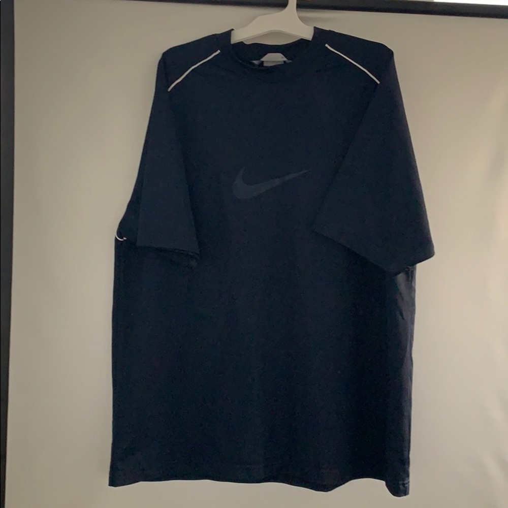 Men’s Nike Navy Blue Heavy Shirt Large